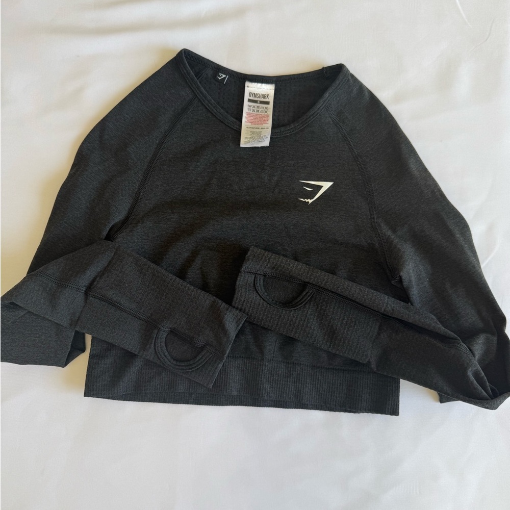 Gymshark Black Long Sleeve Tee
